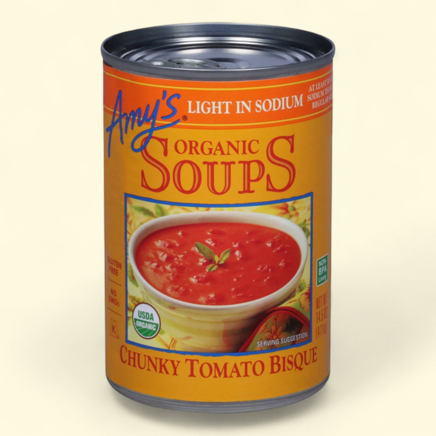 Amy's Soup, Chunky Tomato Bisque, 14.5 Oz