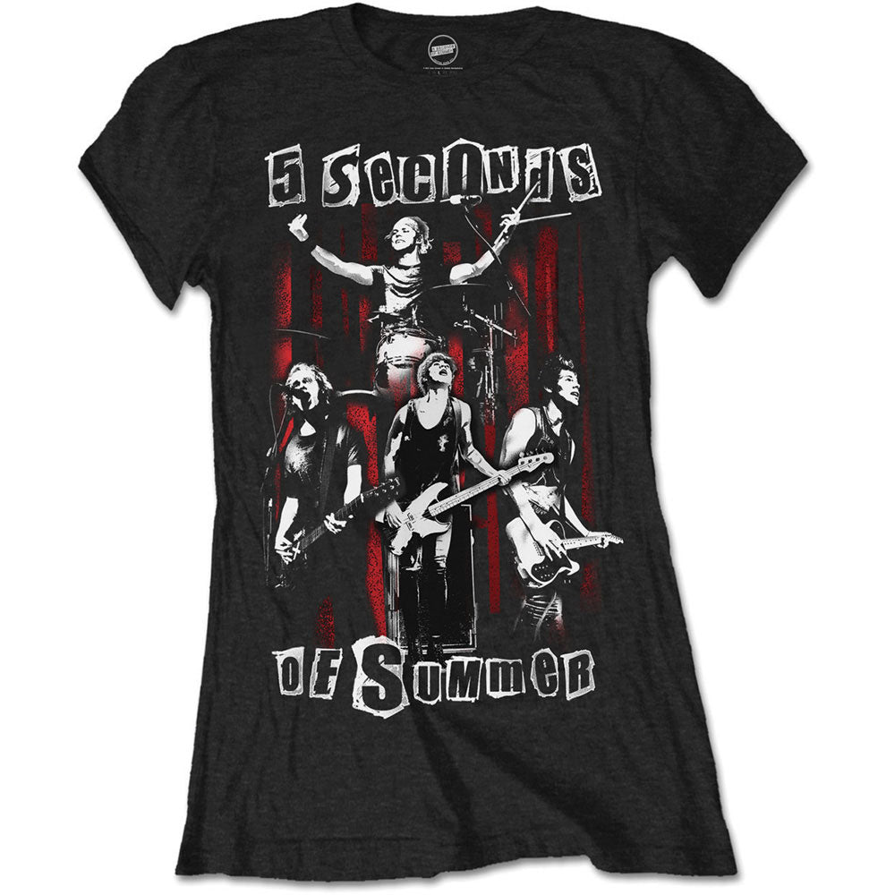 5 Seconds Of Summer Spray Live! Junior Top