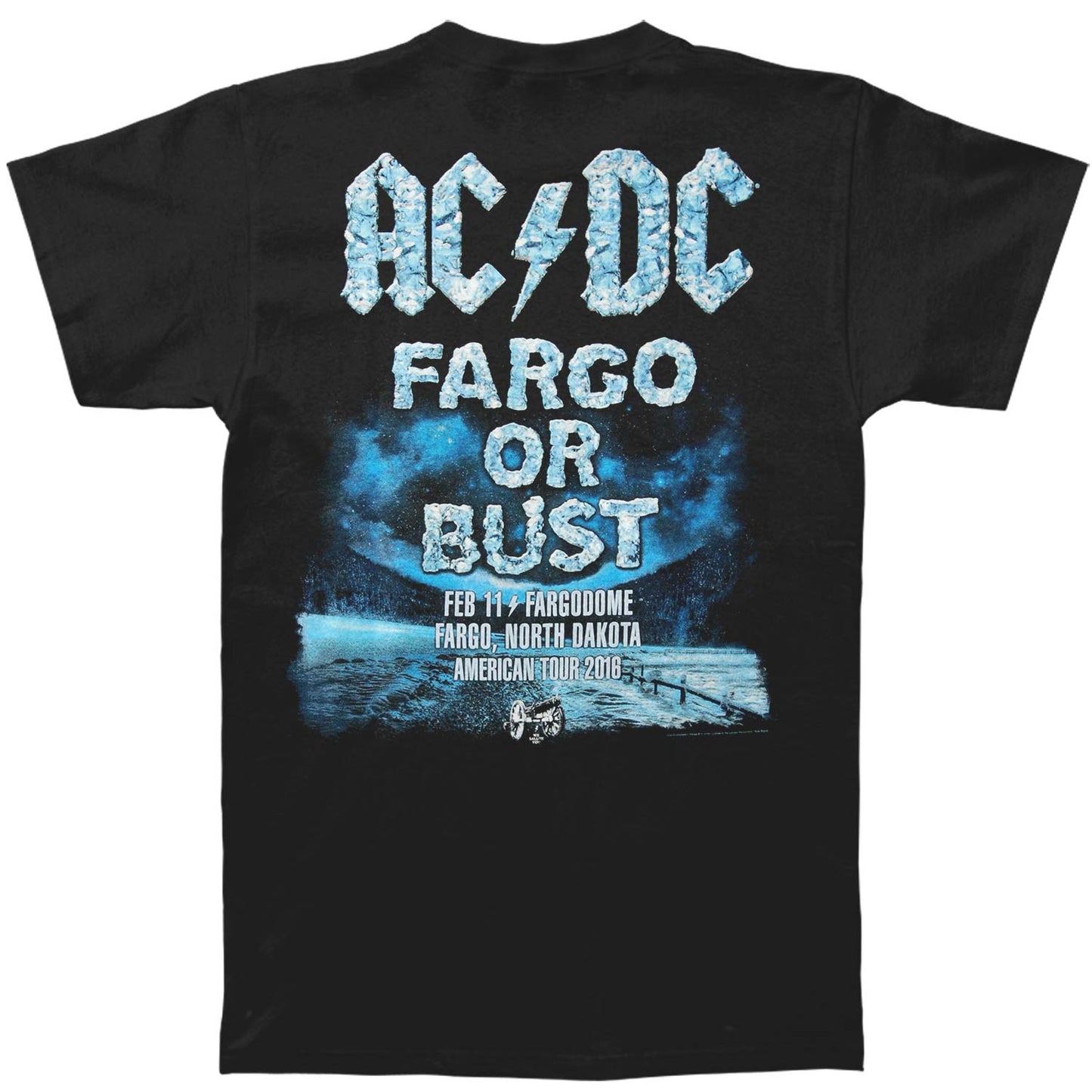 AC/DC Fargo 2016 Event Tee T-shirt