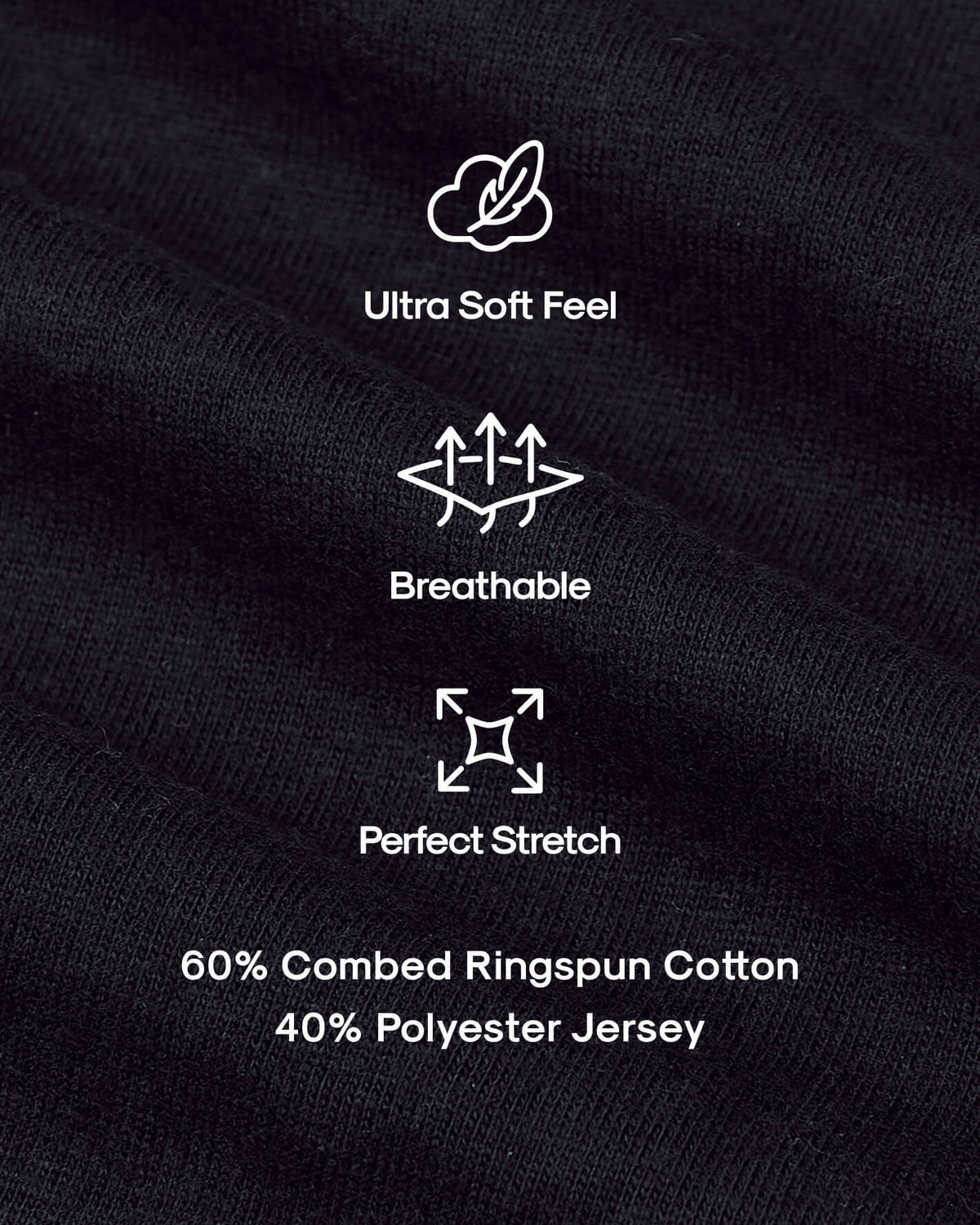 Black Classic Crew Neck