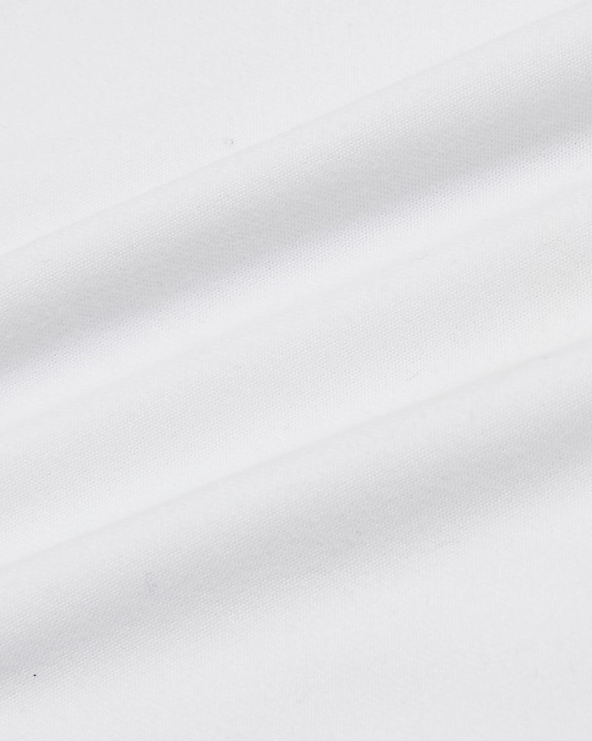 White Active Curved Hem Crew