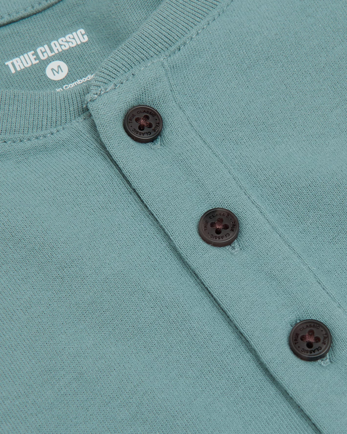 Citadel Heavyweight Curved Hem Henley