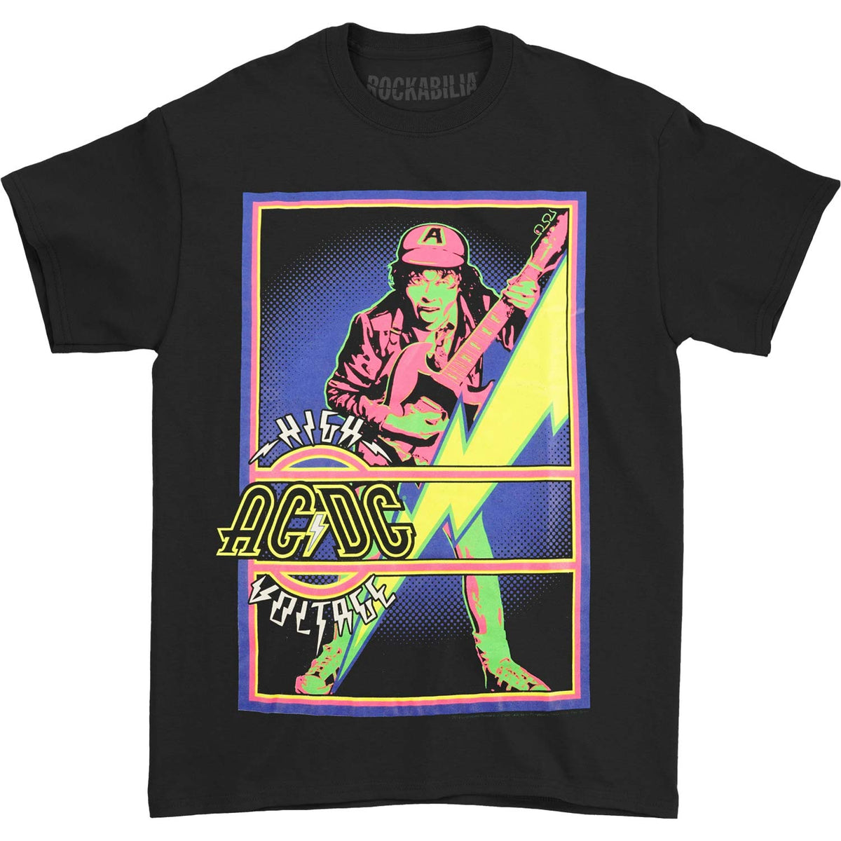 AC/DC High Voltage Blacklight T-shirt
