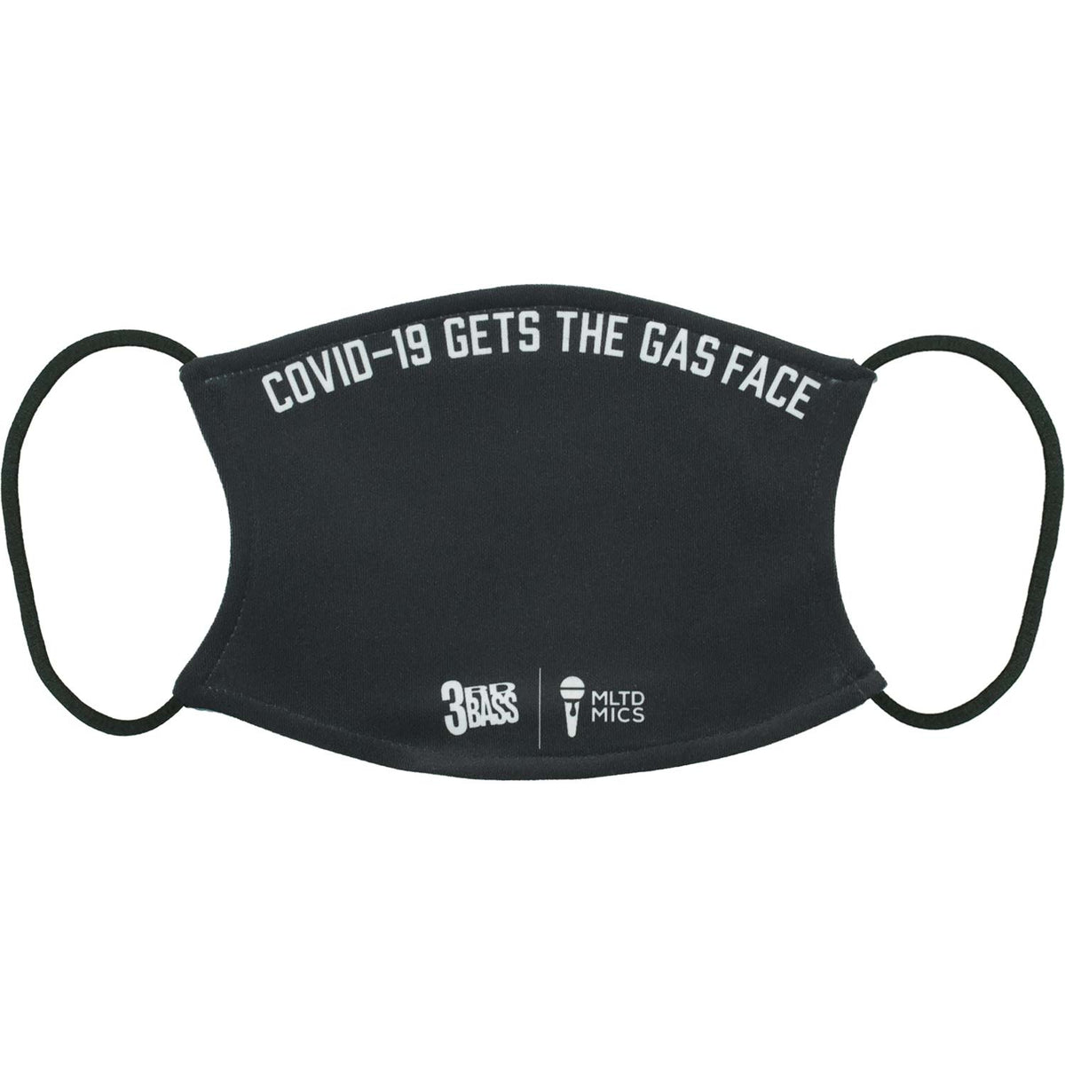 3rd Bass Covid 19 Gets Gas Face Black Face Mask