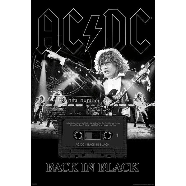 AC/DC Back in Black-Live Domestic Poster