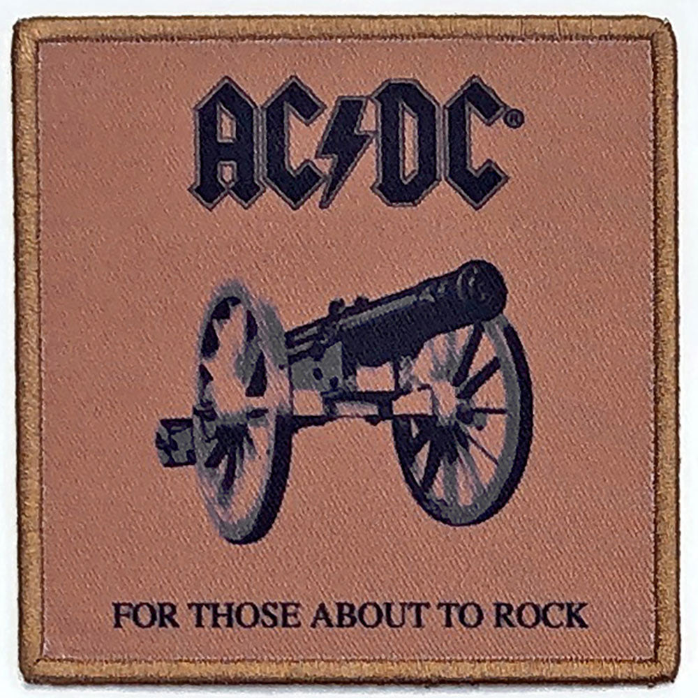 AC/DC For Those About To Rock We Salute You Woven Patch
