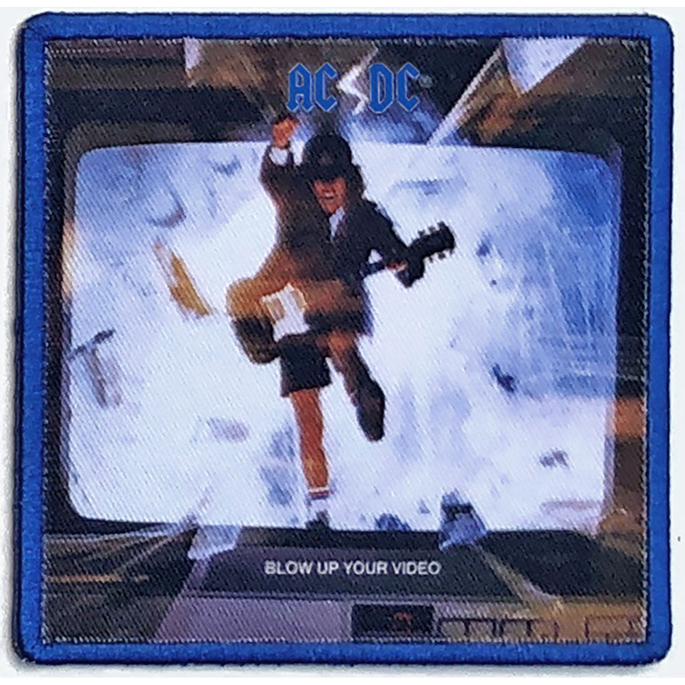 AC/DC Blow Up Your Video Woven Patch