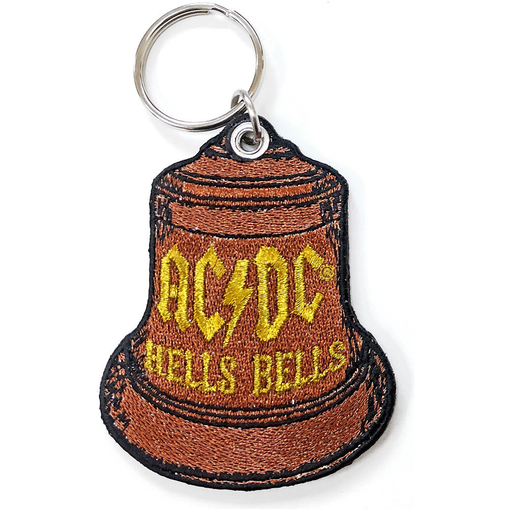 AC/DC Hells Bells Embroidered Key Chain