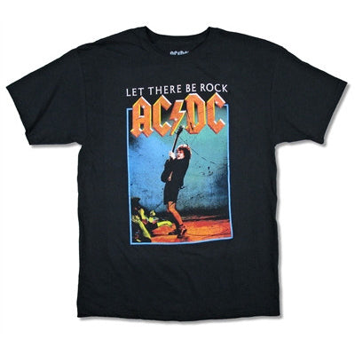 AC/DC Let There Be Rock Cover Tee T-shirt