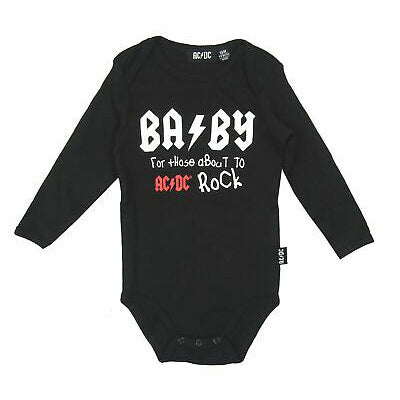 AC/DC BA/BY About To Rock Bodysuit