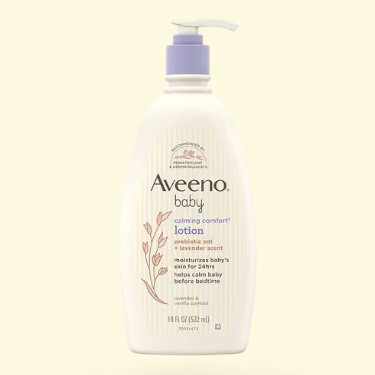 Aveeno Baby Calming Comfort Moisturizing Bedtime Lotion, 12 fl. oz