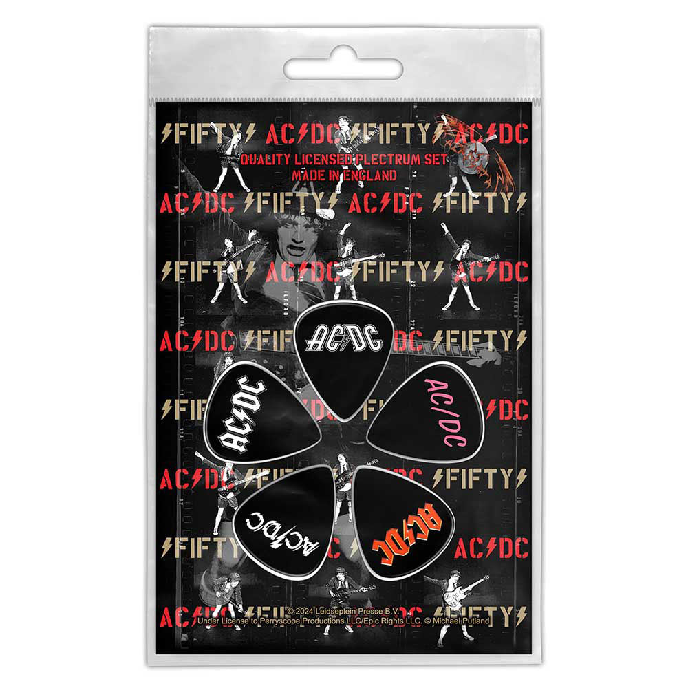 AC/DC Fifty Guitar Pick
