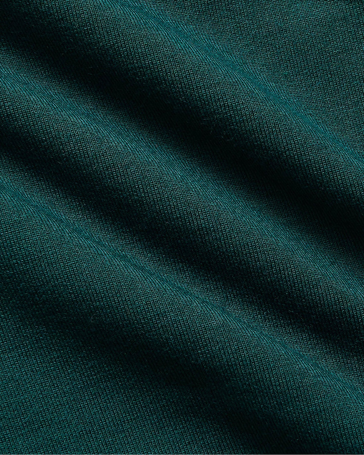 Womens Deep Emerald Slouch Pullover Crew