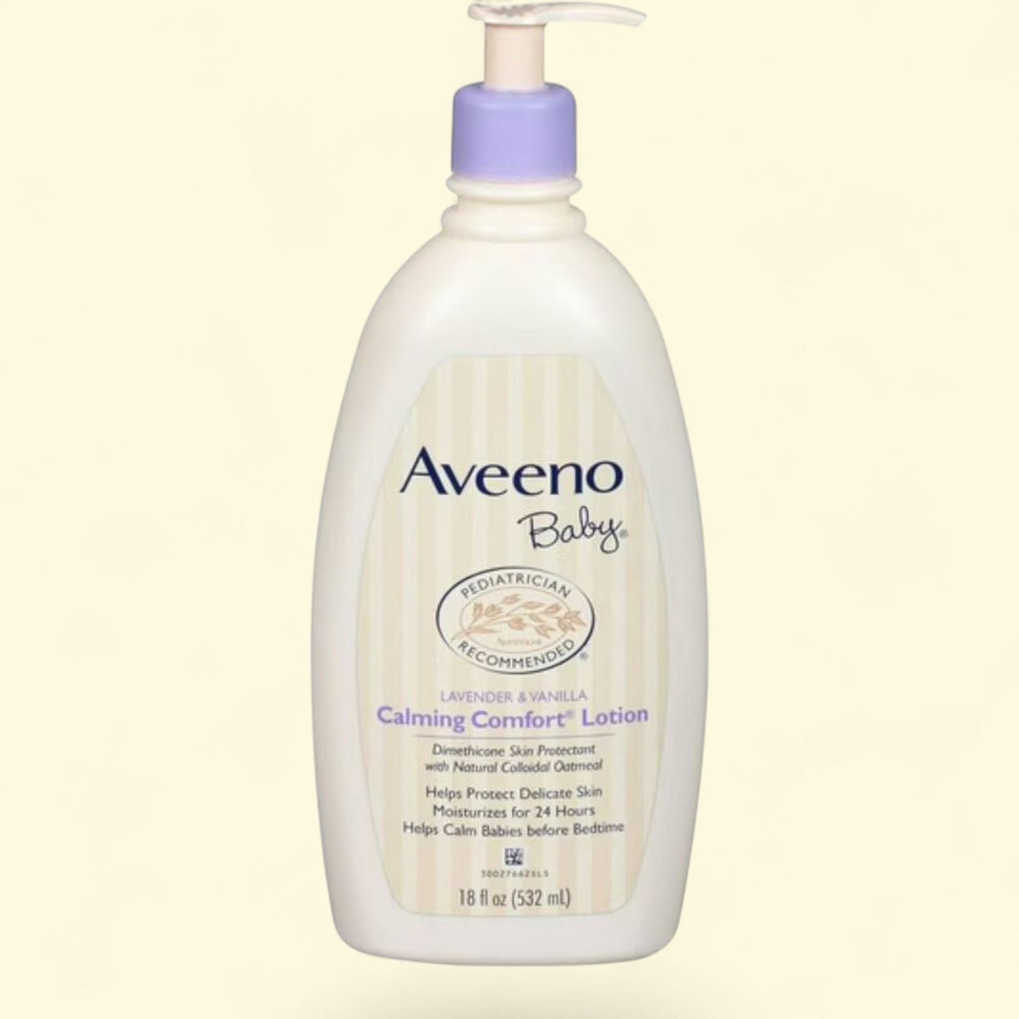 Aveeno Baby Calming Comfort Moisturizing Body Lotion, 18 fl oz