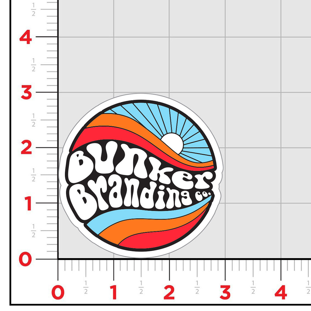 Bunker Sunrise Sticker