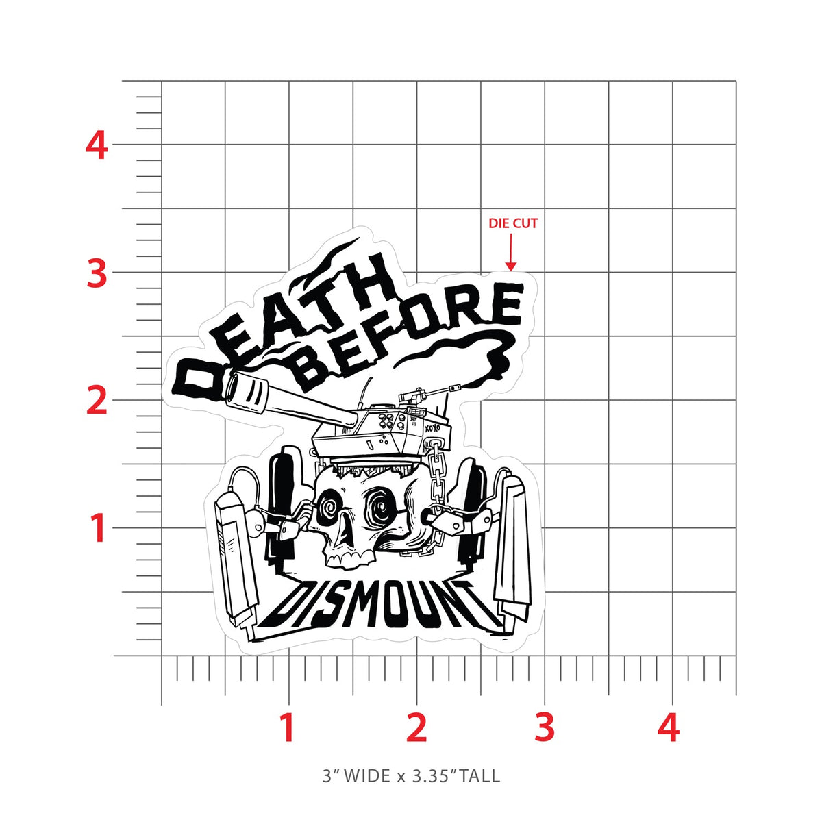 Death Before Dishonor Sticker