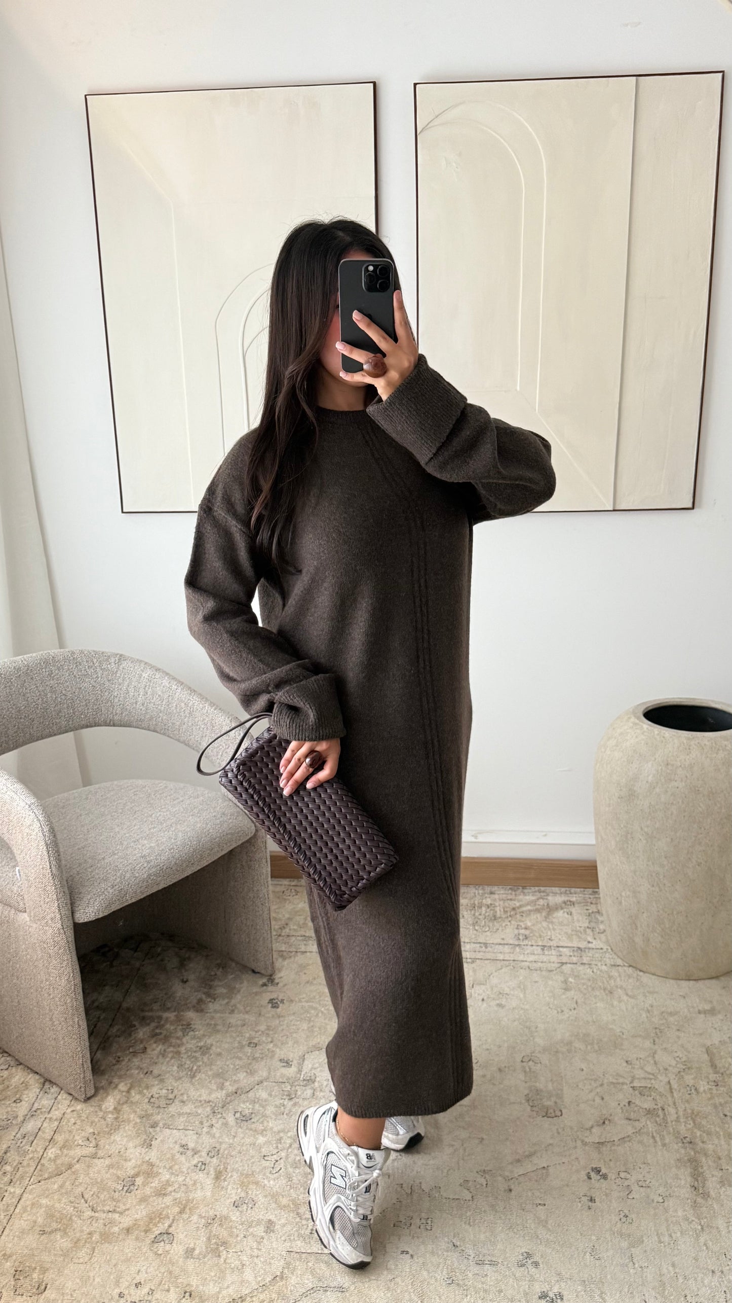Robe Pull I Chocolat