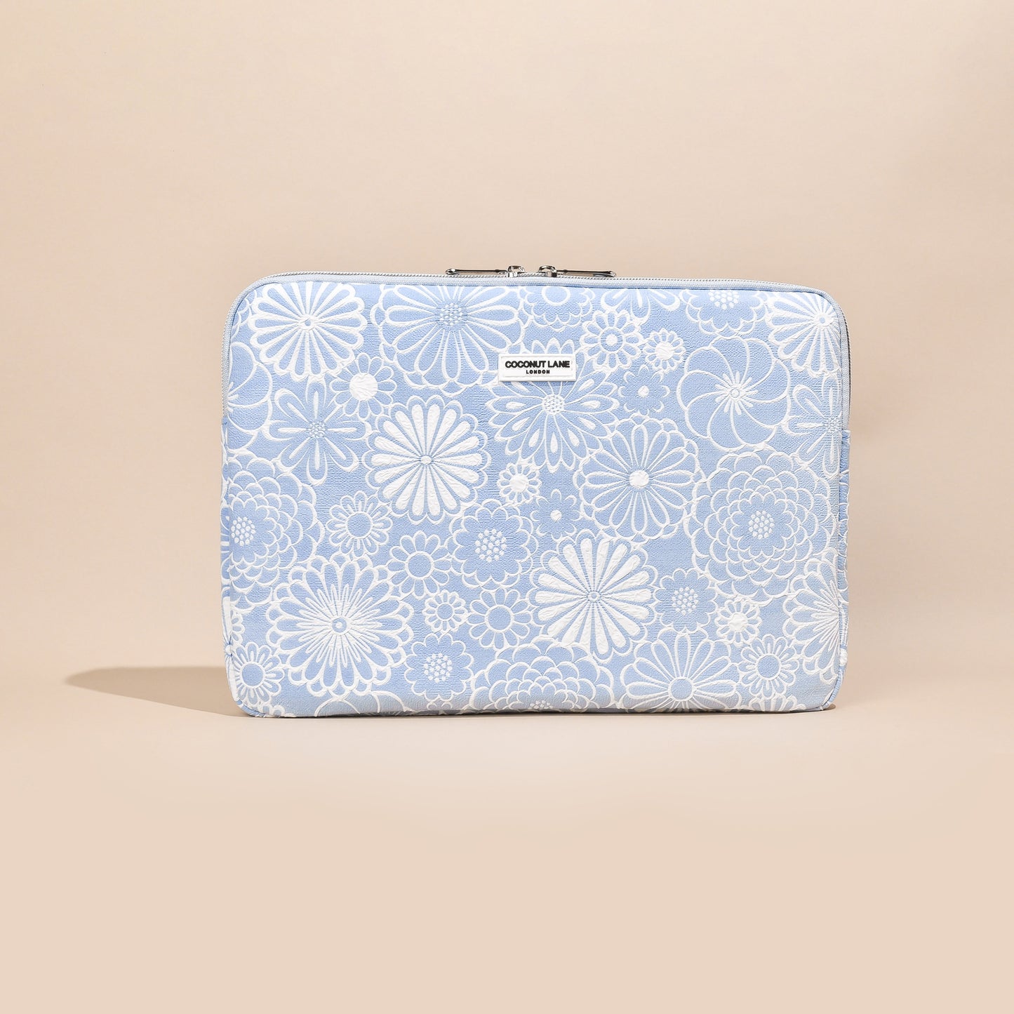 Baby Blue Flower Laptop Sleeve