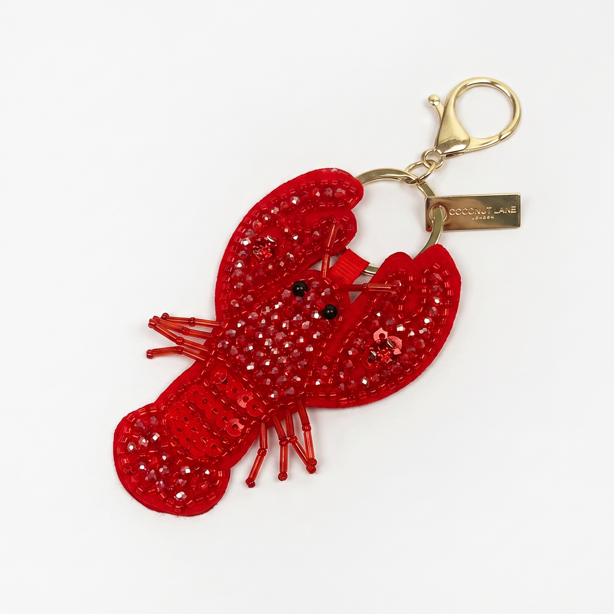 Keyring - Beaded Lobster