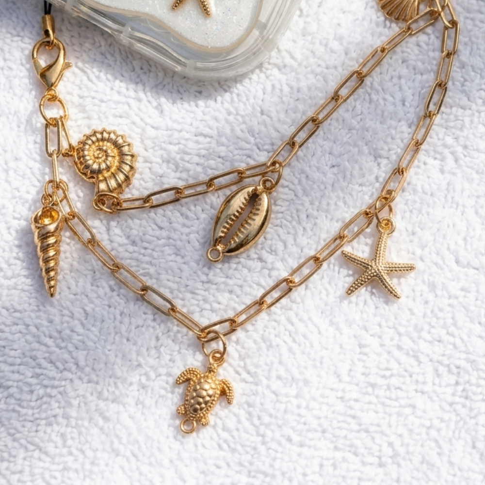 Phone Strap - Sands of St Tropez