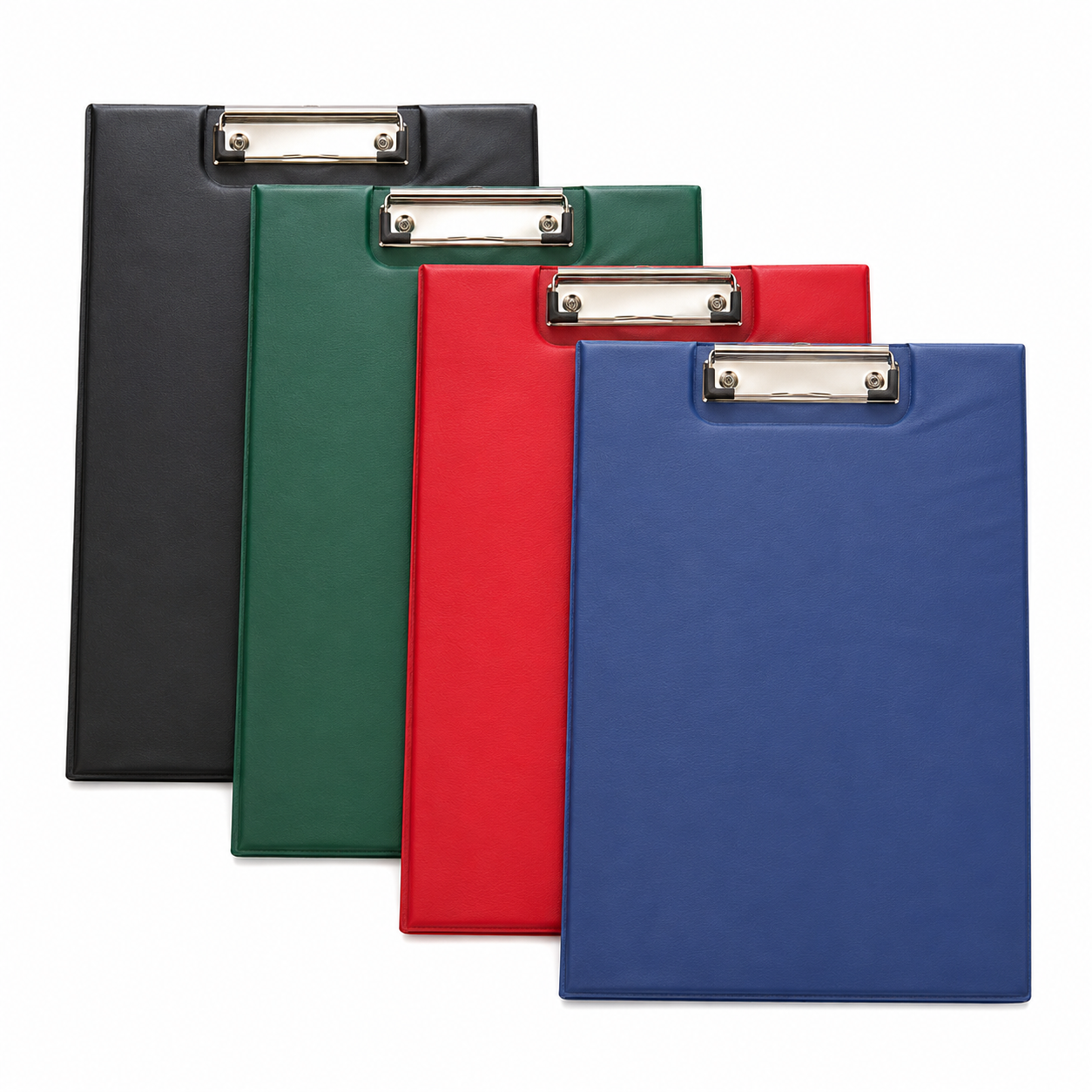 12x A4 Fold Clipboard in Assorted Colours (Bulk Pack)
