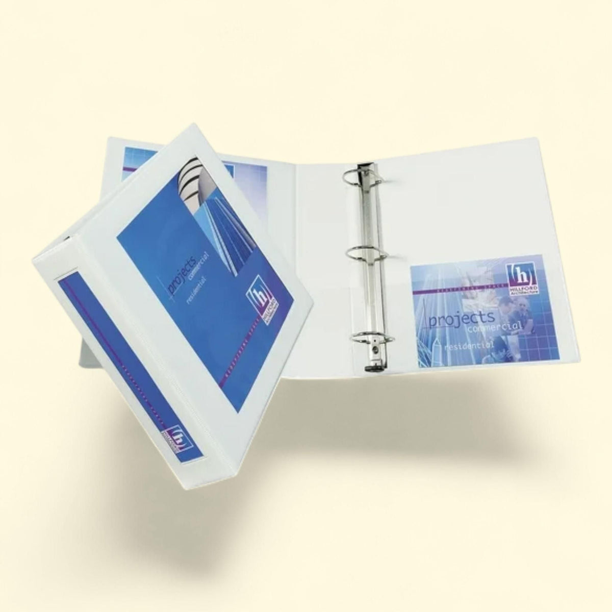 Avery Heavy-Duty Binders, 2", 11 x 8.5, White