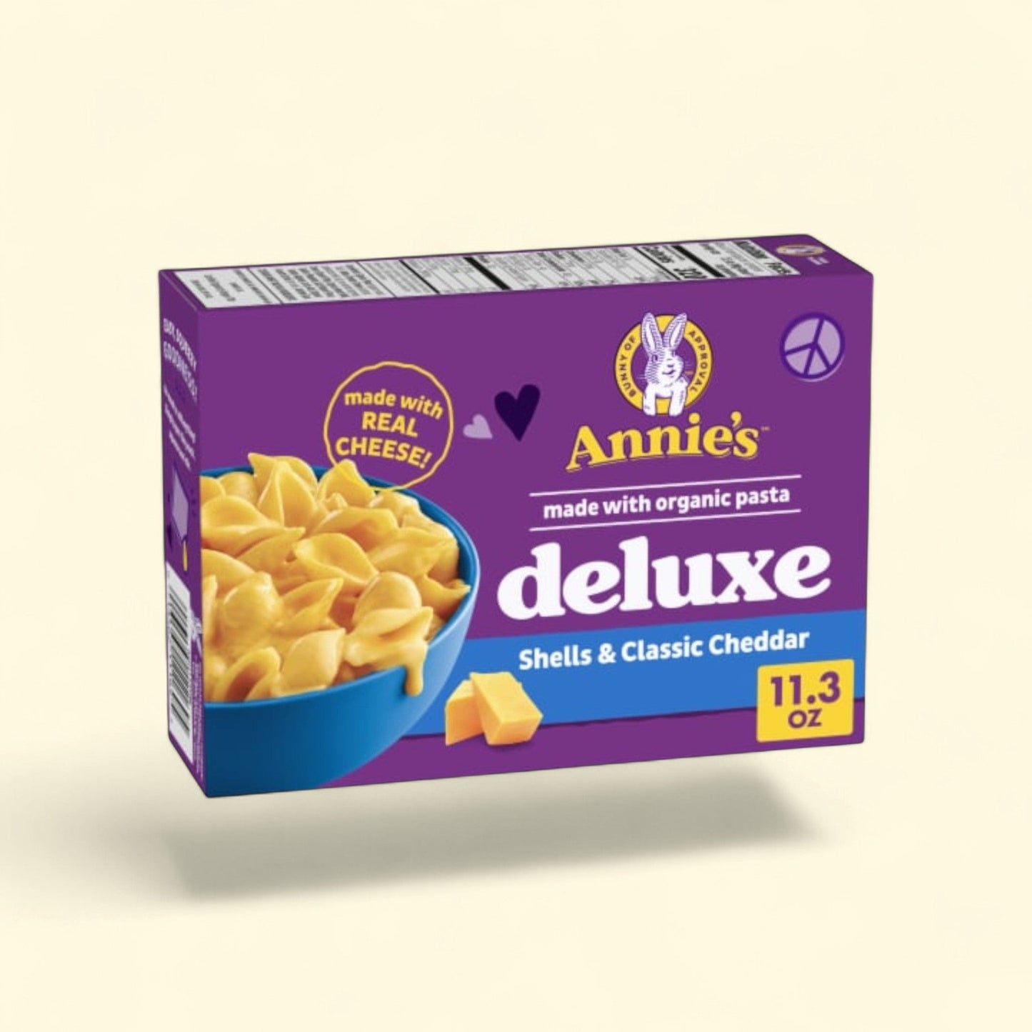 Annie's Deluxe Shells and Classic Cheddar, 11.3 oz