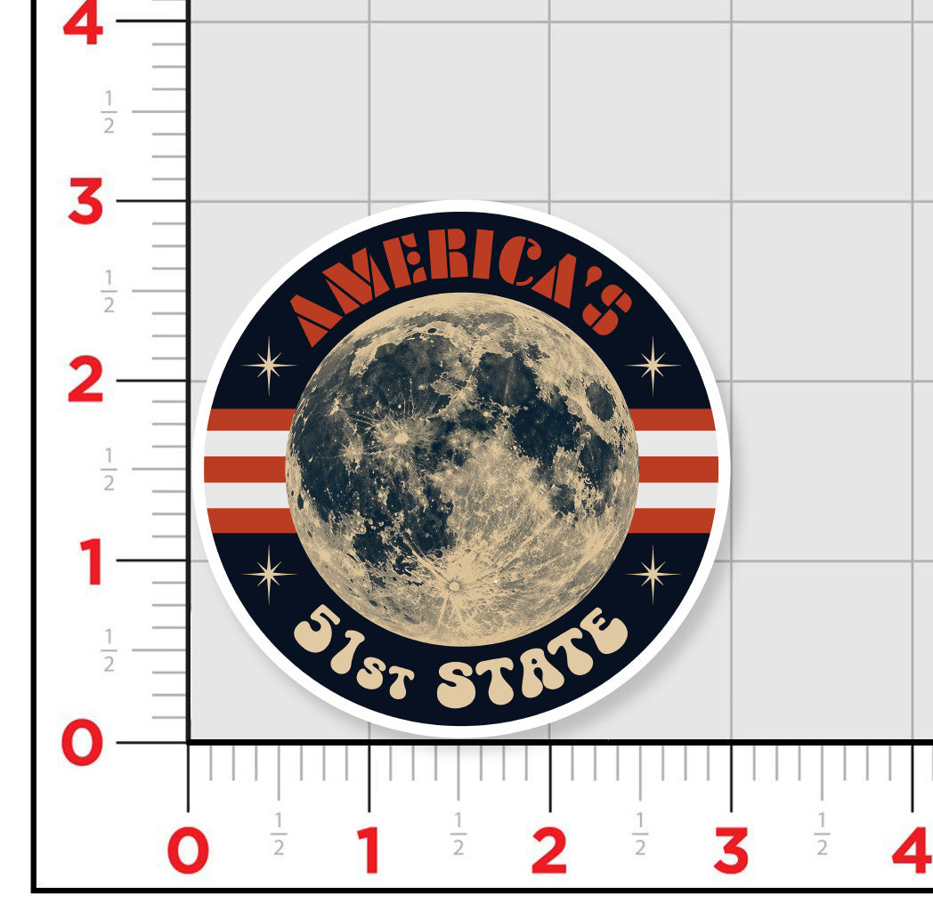 51st State Sticker