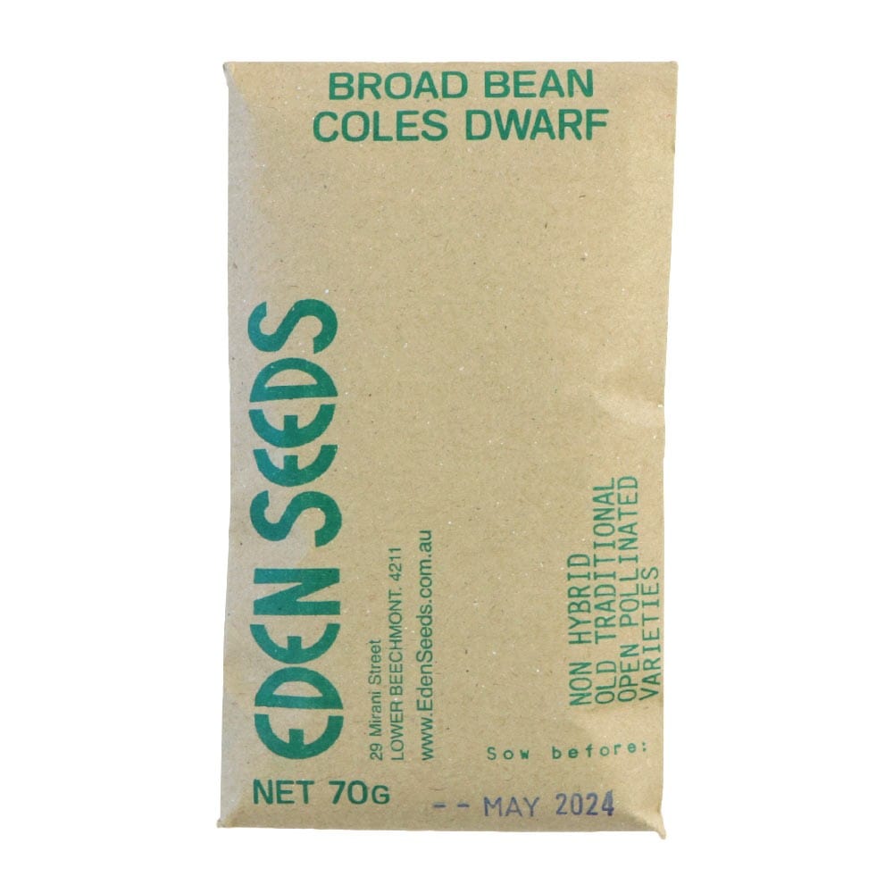 Eden Seeds - Broad Bean (Coles Dwarf)