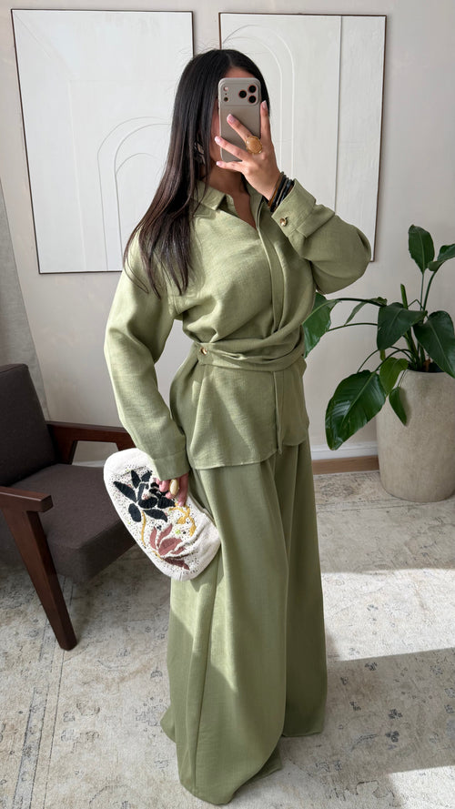 Pantalon Alydee I Olive