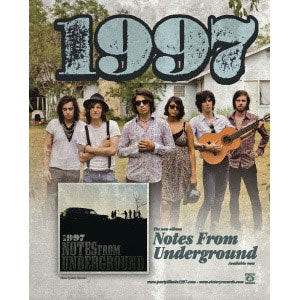 1997 Notes From Underground Concert Promo Poster