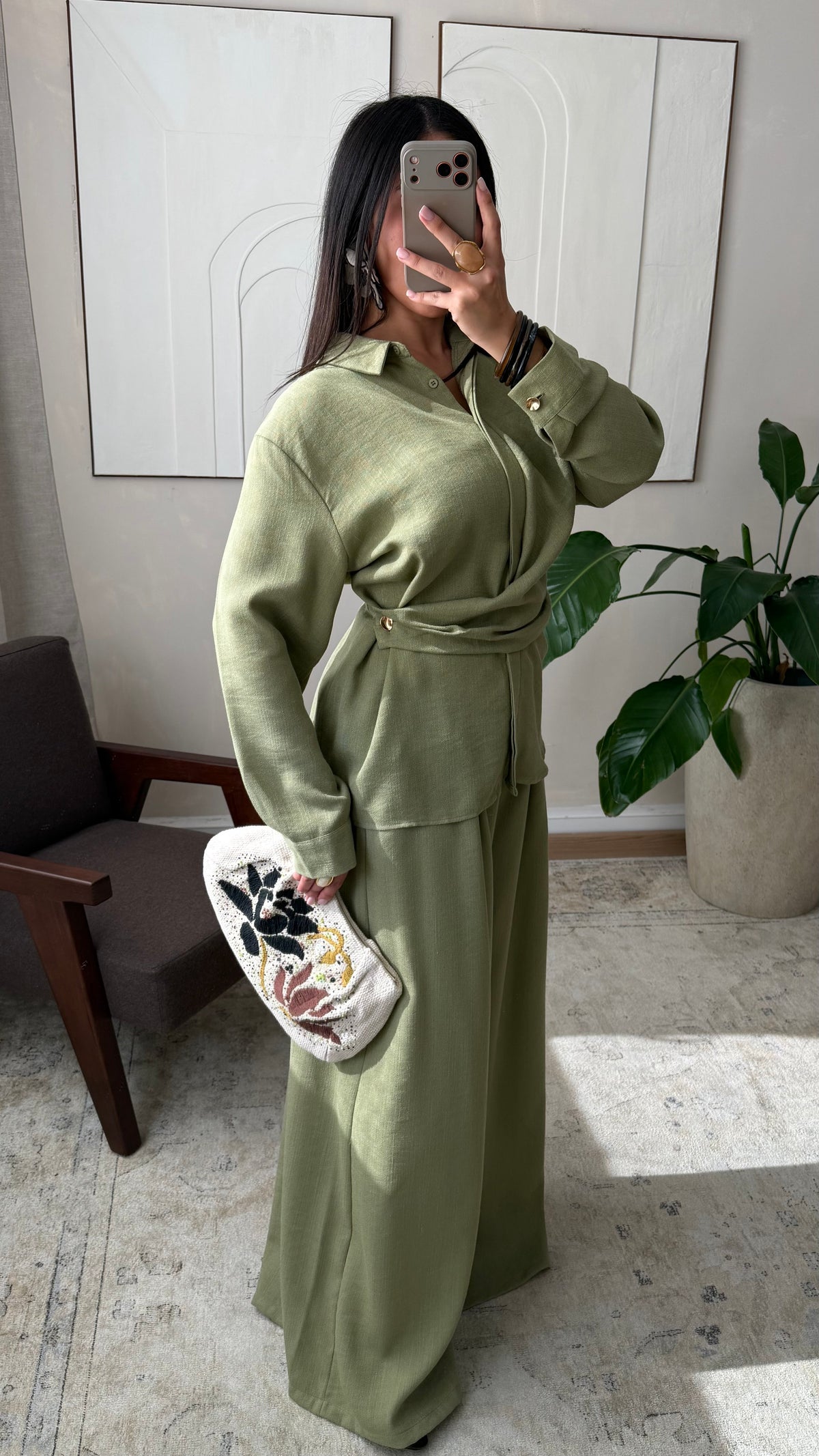 Pantalon Alydee I Olive