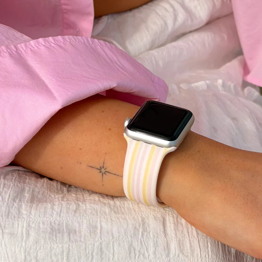 Pastel Stripes Apple Watch Strap