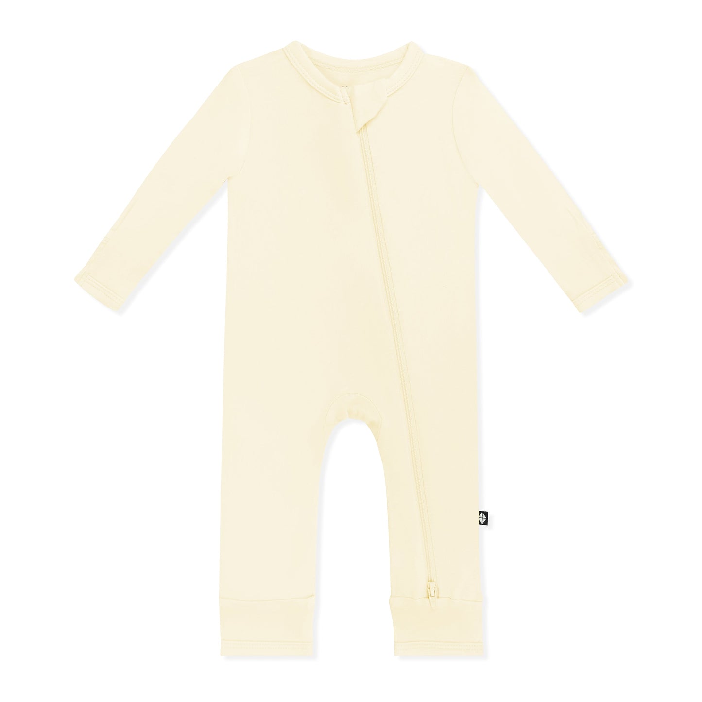 Zippered Romper in Chamomile