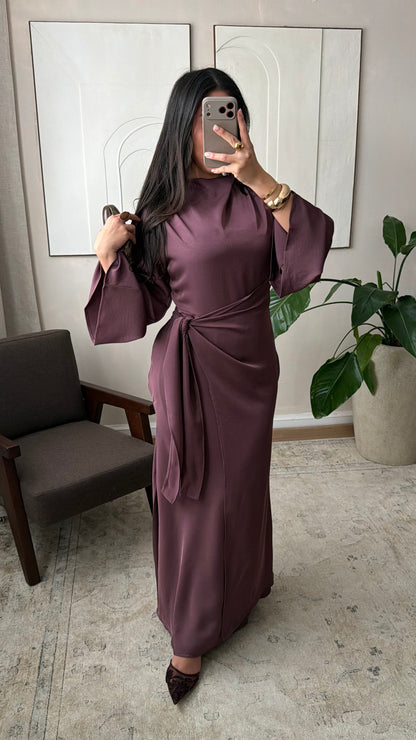 Robe I Aubergine 1