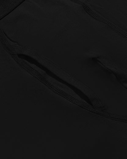 Black Boxer Briefs W/ Fly 6-Pack 2025