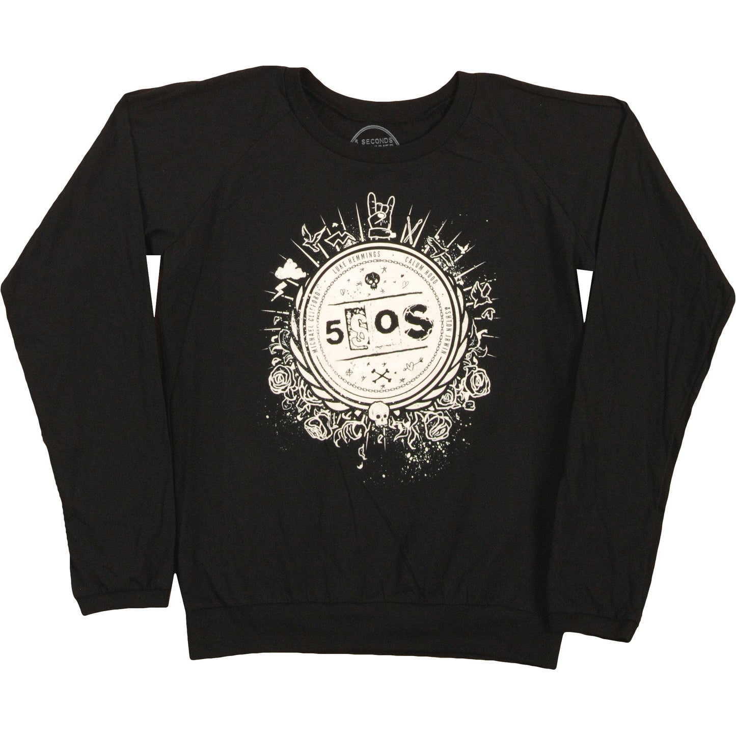 5 Seconds Of Summer Crest Junior Top