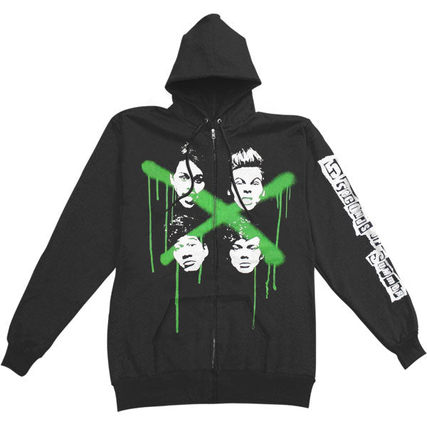 5 Seconds Of Summer Four Heads Hooded Sweatshirt