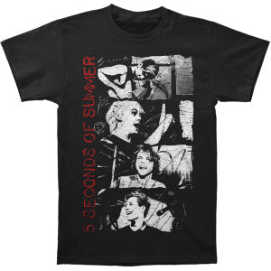 5 Seconds Of Summer Stacked Photos T-shirt