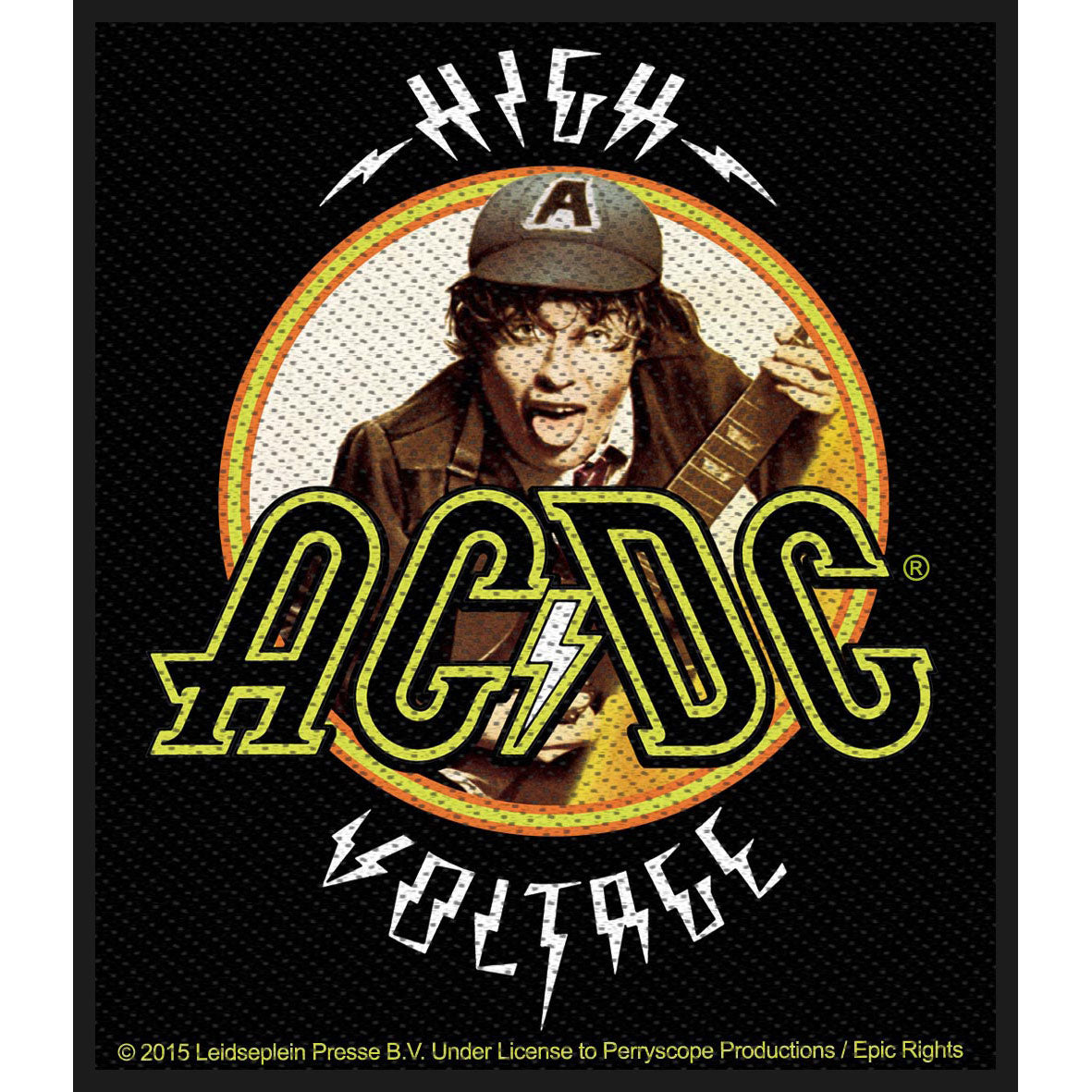 AC/DC High Voltage Angus Woven Patch