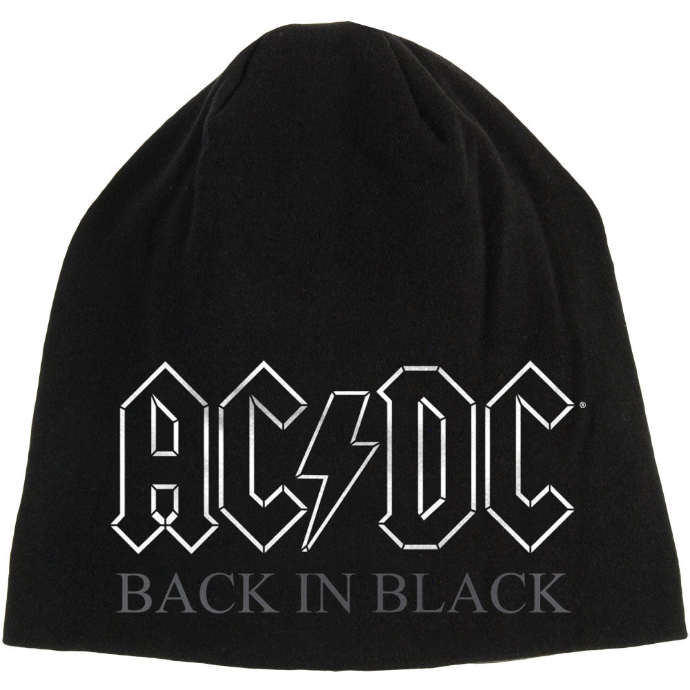 AC/DC Back In Black Discharge Beanie