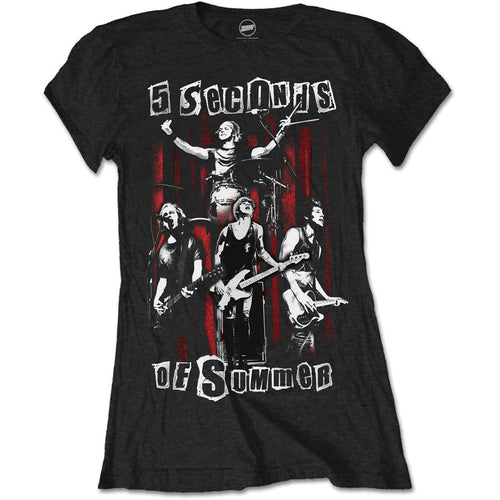 5 Seconds Of Summer Spray Live! Junior Top