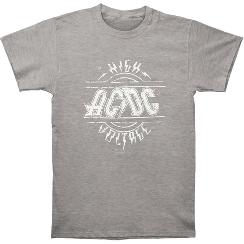 AC/DC High Voltage Sports Gray T-shirt