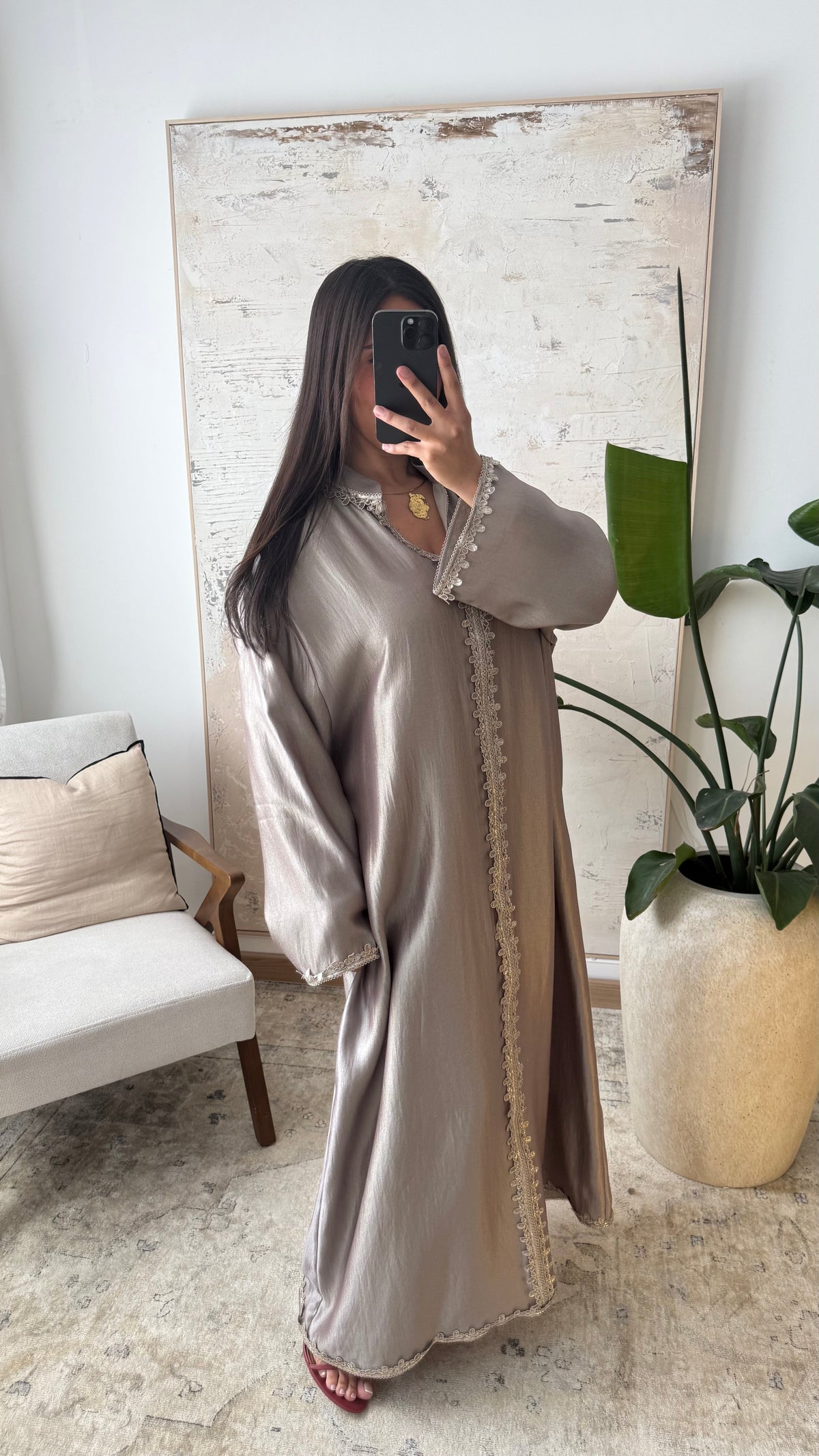 Robe Caftan Tanjia Jsjh2051 I Taupe