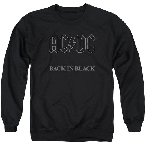 AC/DC Back In Black Adult Sweatshirt