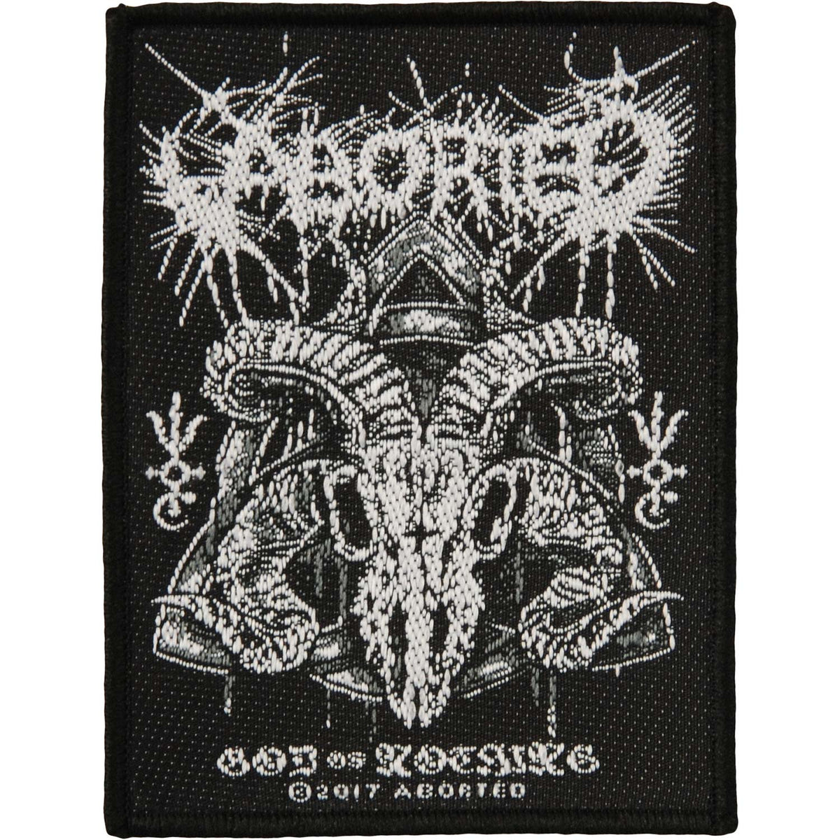 Aborted God Of Nothing Woven Patch