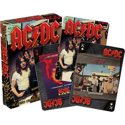 AC/DC Albums Playing Cards