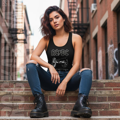 AC/DC About To Rock Womens Tank