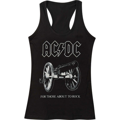 AC/DC About To Rock Womens Tank
