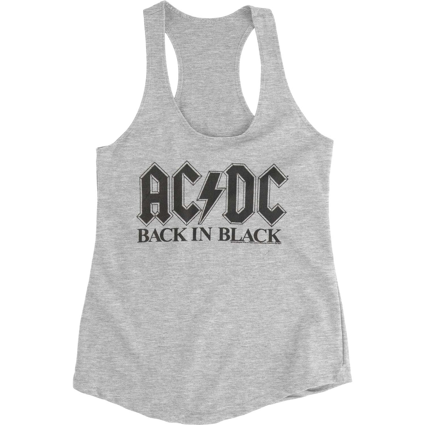 AC/DC Bib In Black Junior Top